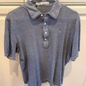 Criquet Men's Blue Polo Shirt